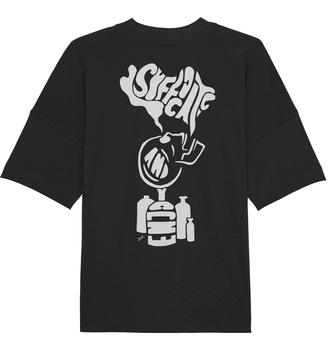 SUFFOCATE AND ENJOY - Organic Oversize Shirt