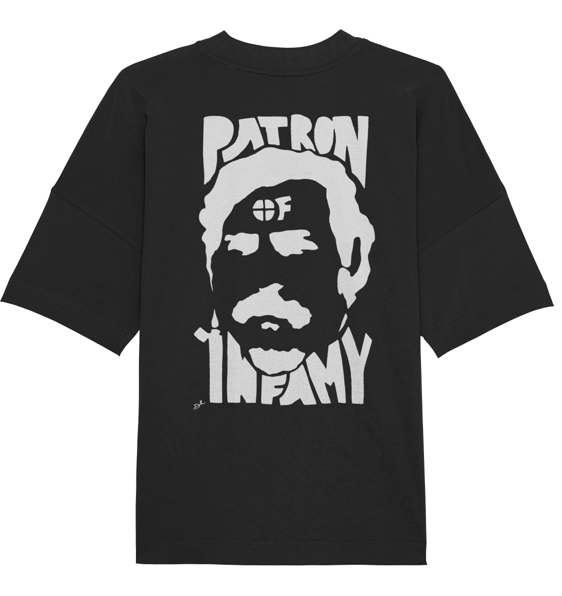 PATRON OF INFAMY - Organic Oversize Shirt