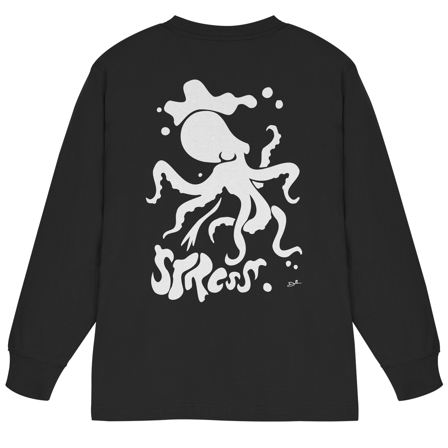 STRESS - Organic Heavy Oversized Longsleeve T-Shirt