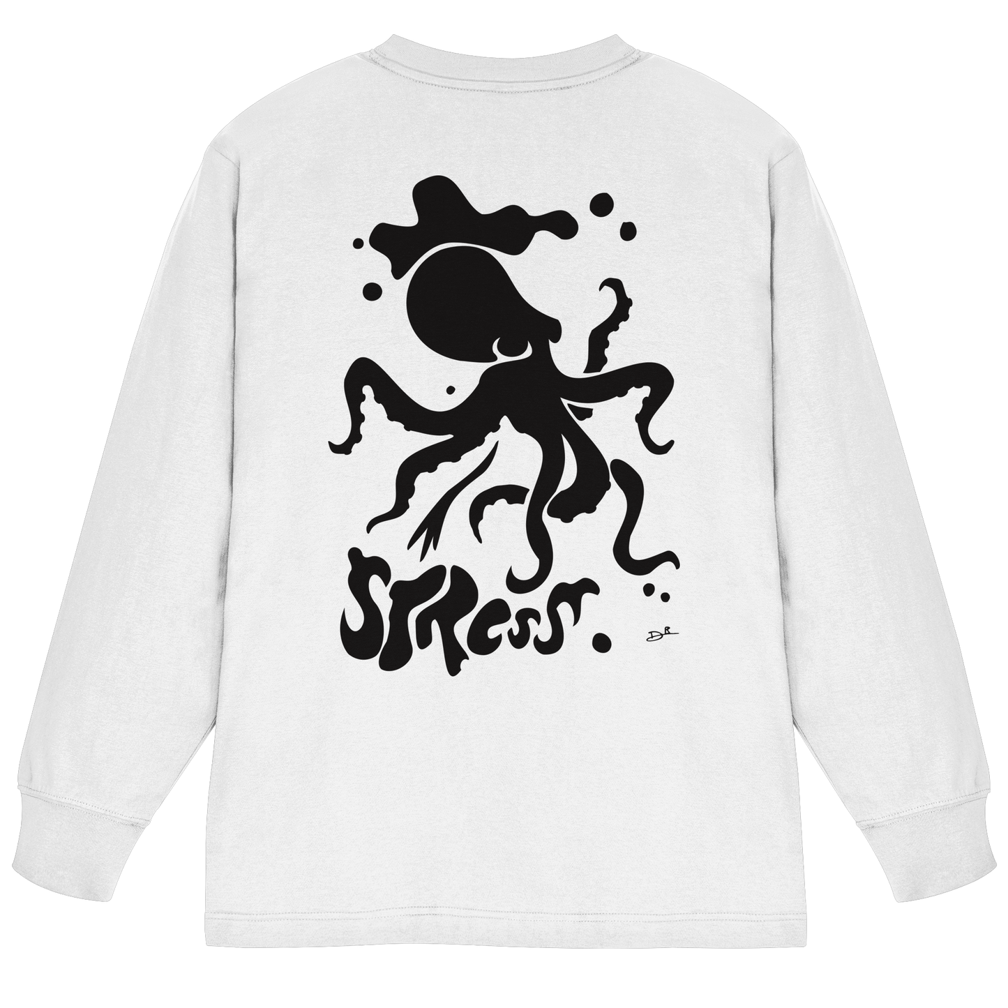 STRESS - Organic Heavy Oversized Longsleeve T-Shirt