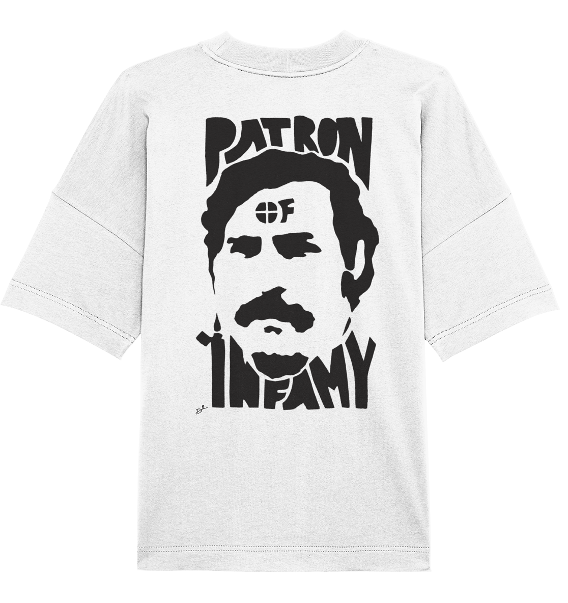 PATRON OF INFAMY - Organic Oversize Shirt