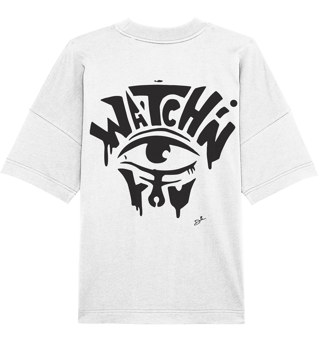 WATCHING YOU - Organic Oversize Shirt