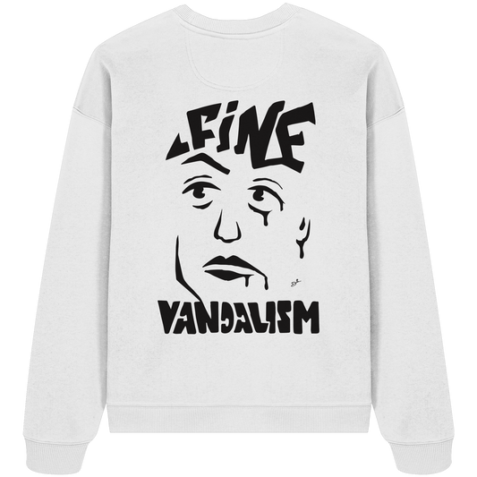 FINE VANDALISM - Organic Oversize Sweatshirt