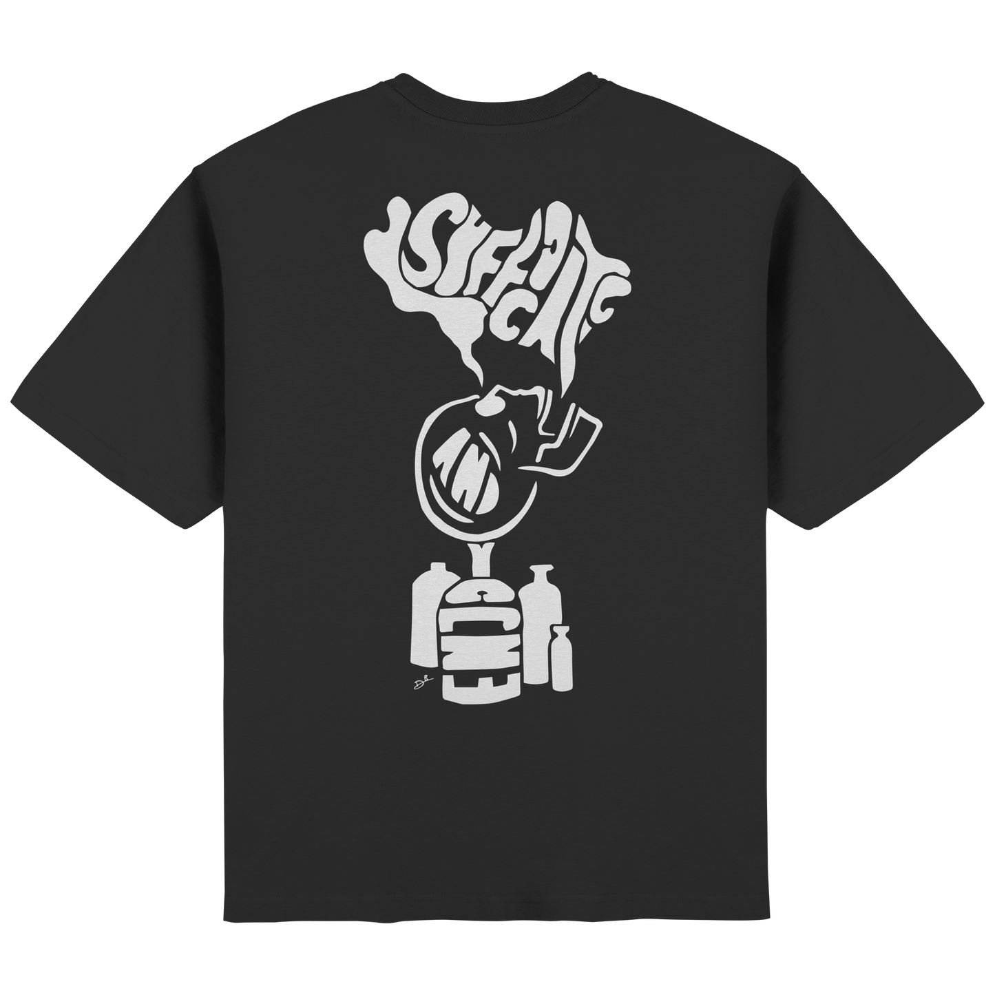 SUFFOCATE AND ENJOY - Oversized Shirt