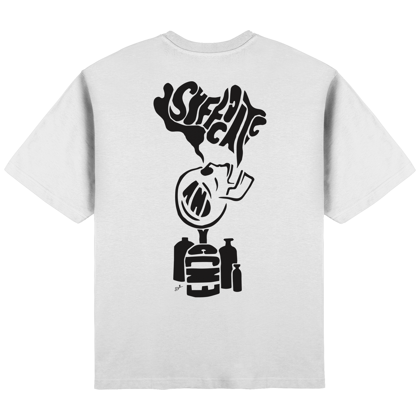 SUFFOCATE AND ENJOY - Oversized Shirt