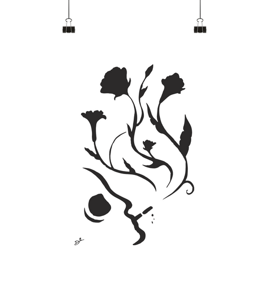 BLOOMING DEMISE - Poster Din A4 (hoch)