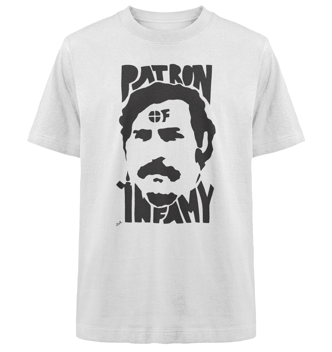 PATRON OF INFAMY - Heavy Oversized Organic Shirt