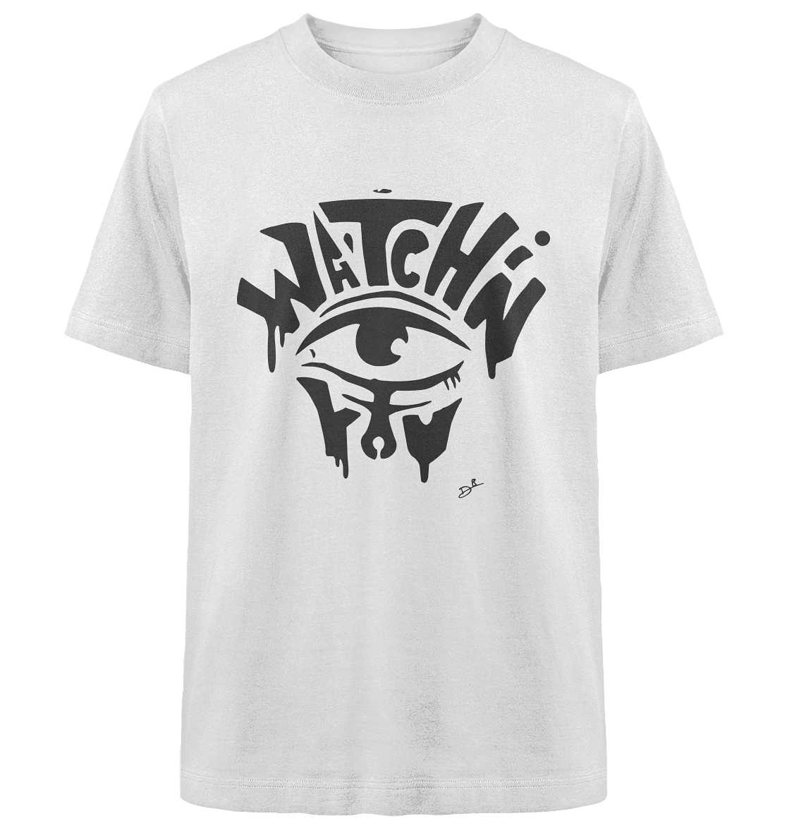 WATCHING YOU - Heavy Oversized Organic Shirt