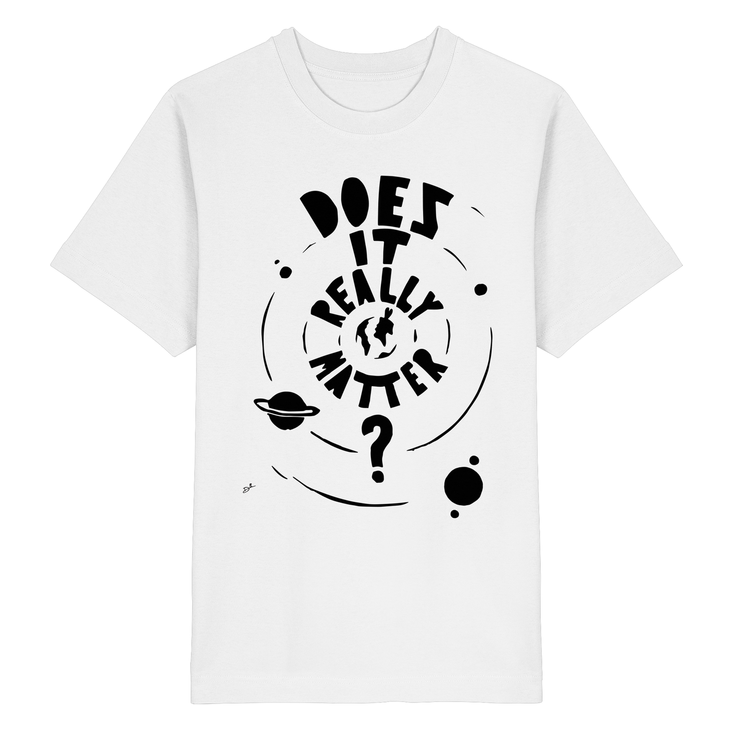 DOES IT REALLY MATTER - Heavy Oversized Organic Shirt