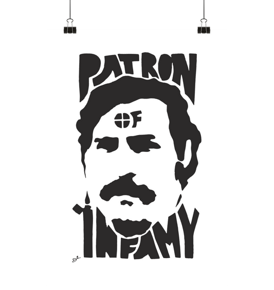 PATRON OF INFAMY - Poster Din A4 (hoch)